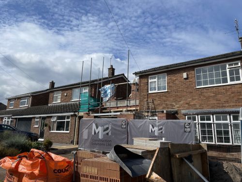 Click Here To Enlarge This Photo Of Earl Shilton Two Story Extension & Kitchen Renovation