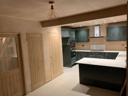 Click Here To Enlarge This Photo Of Earl Shilton Two Story Extension & Kitchen Renovation